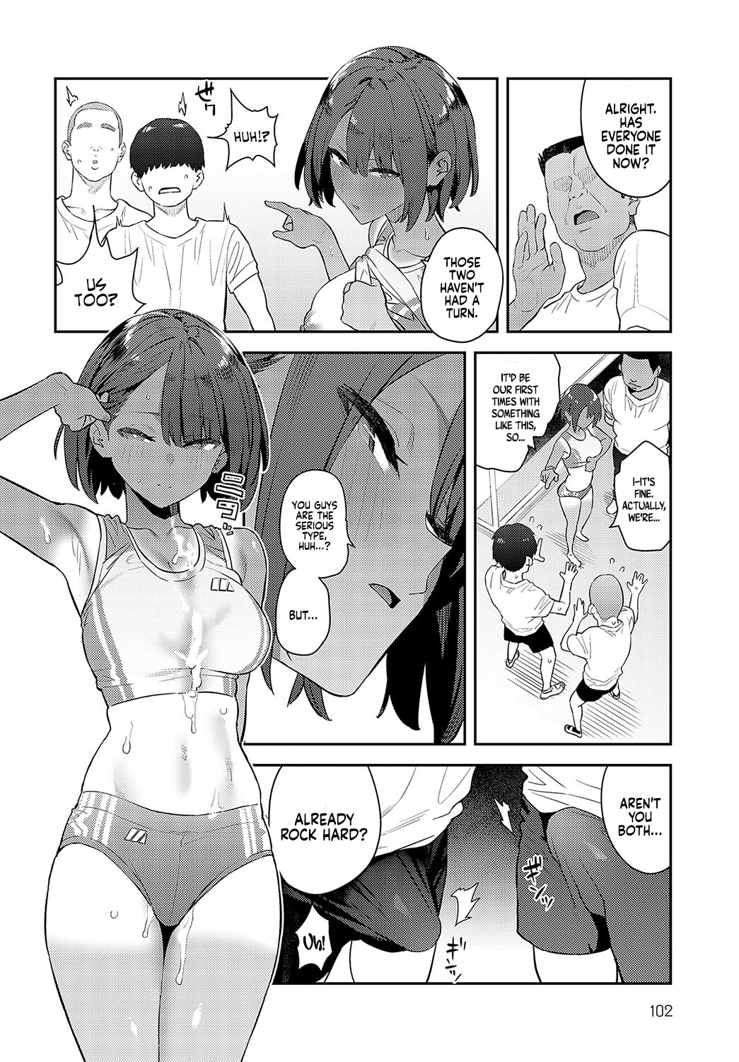 Hentai Manga Comic-Let's Cum Track and Field Club!-Read-12